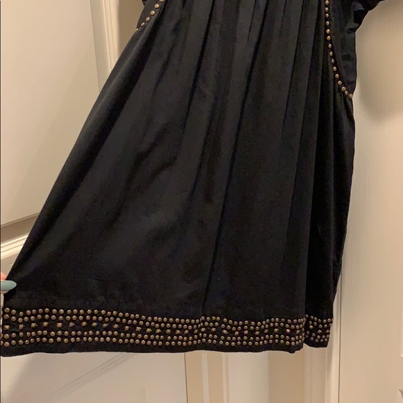 Black For Joseph dress with grommets and belt - Picture 4 of 8